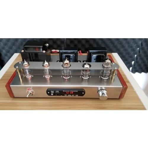 6N2 push 6P1 luxury tube amplifier fever kit, dual 6Z4 bile rectifier amplifier, full of charmtransparent and beautiful silver