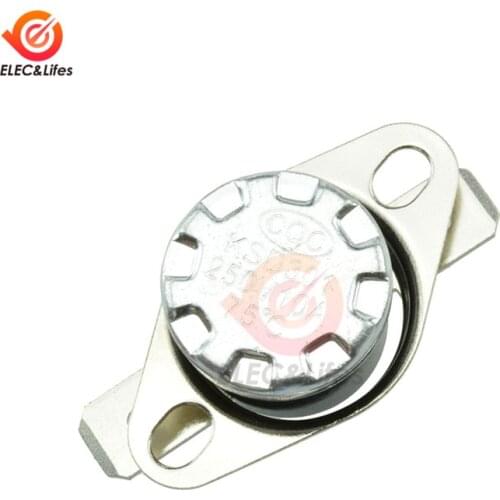 KSD301 250V 10A DegC 0-130 Celsius Degree Normally Open/Normally Close NO Thermostat Temperature Thermal Control Switch
