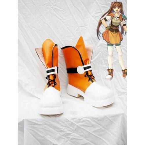 The Legend of Heroes VI Estelle Bright Halloween Cosplay Boots Shoes Anime Party Cosplay Boots Adult Women Shoes