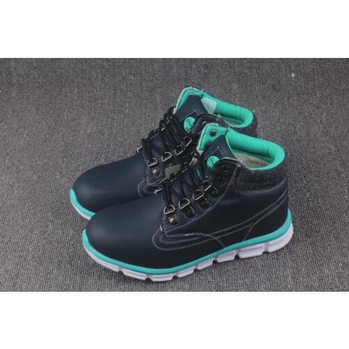 Winter boy cotton shoes wool lining warm lightweight waterproof snow boots big childrens sports shoes
