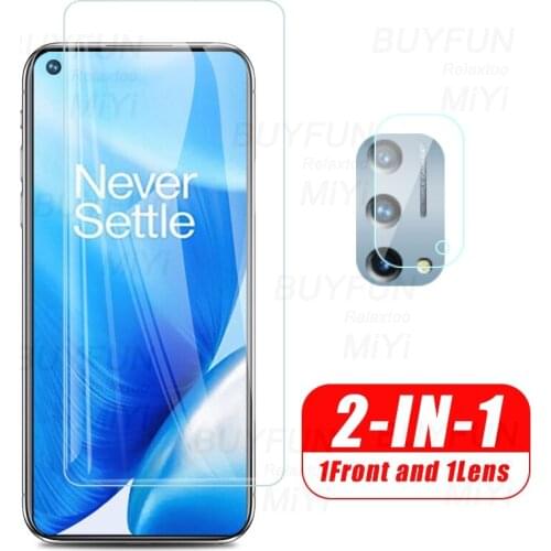 1-To-2 Camera Lens Protective Cover for OnePlus Nord N200 N 200 5G One Plus N200 5G Glas 6.49'' Sceen Pretectors Film Guard 9H