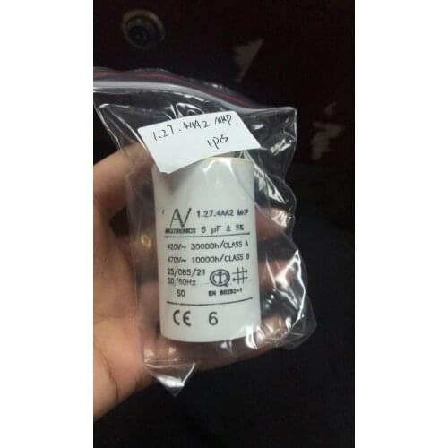 100% 100PCS New and original The inverter starts the capacitor AV ARCOTRONICS MKP 6UF 1.27.4AA2 420v-470v