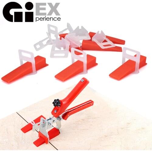 100Pcs/1Lot Tile Level Uniform Sewing Tool Leveler Wedges Tile Spacers & Flooring Wall Tile Spacer Locator