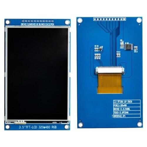 3.5 inch 11P SPI TFT LCD Touch Color Screen with Adapter Board ILI9486 Drive IC 320(RGB)*480
