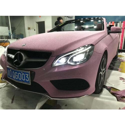 2 Pieces 50cm*120cm Supper Pink Diamond Flash Frosted Film Diamond Film Sticker for Car Exterior Accessories & Home DIY