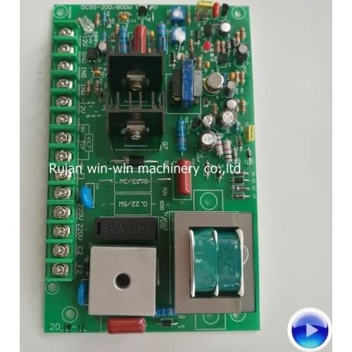 2pcs DSCG-200/800W DSCG200-800W DCSG-200-800W DSCG200800 5A controller panel DC speed control board for bag making machine