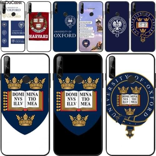 Riccu Oxford University Phone Case For Huawei Y5 Y6 Y7 Y9 Prime Pro II 2019 2018 Honor 8 8X 9 lite View9