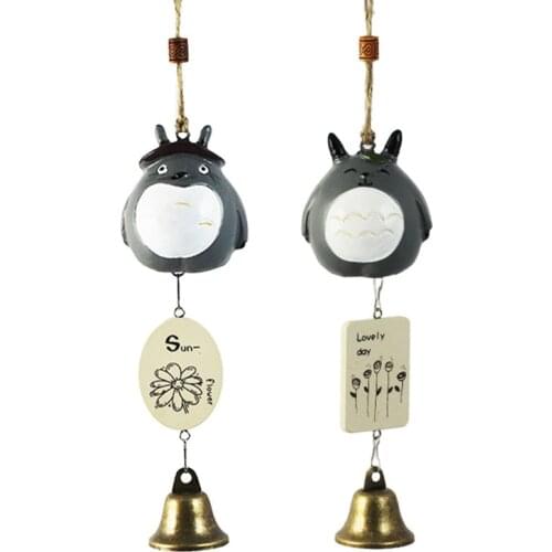 House green leaves Dragon Cat Wind Chime Childrens Room Decorations Hanging Wind Bell Kids Room Nursery Decor home decor