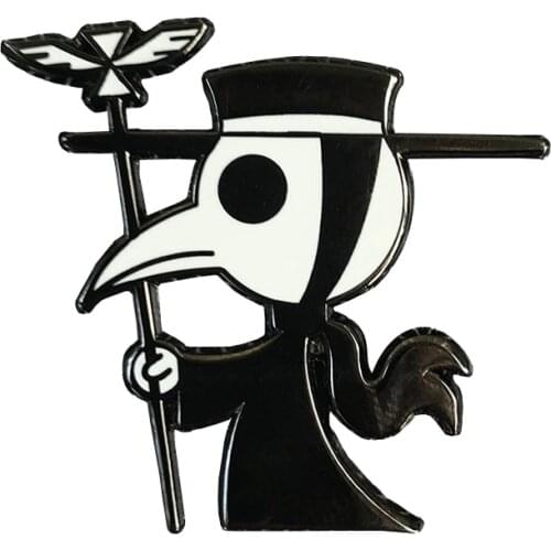 Plague Doctor Enamel Pin