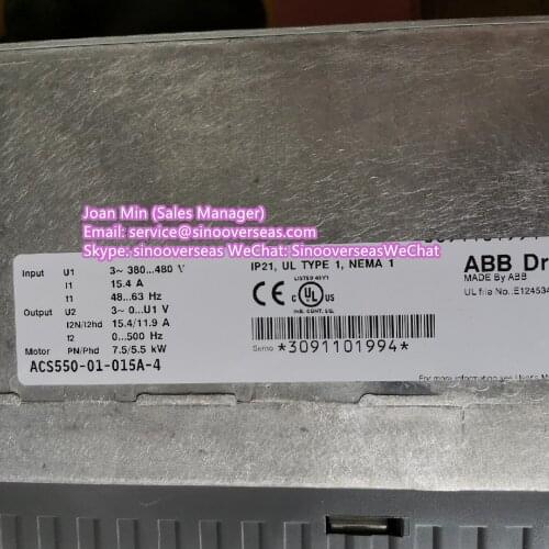 Inverter ACS550-01-015A-4 ACS550-01-023A-4 ACS550-01-012A-4 ACS550-01-038A-4 ACS550-01-03A3-4 ACS550-01-045A-4