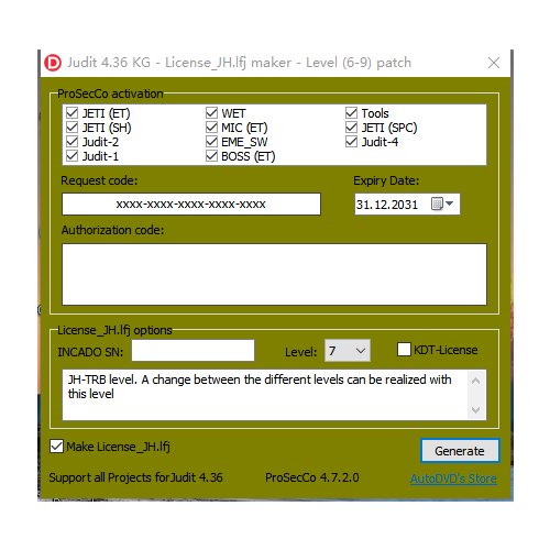 Jungheinrich (JETI) Judit-4 License SH ET 3 IN ONE Keygen+Level 2-9 [2021] (New Added Projects 27)