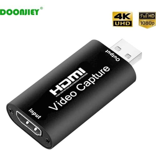 Video Capture Card Streaming VHS Board HDMI Video Capture Card USB 2.0 for Game / Video Live Streaming