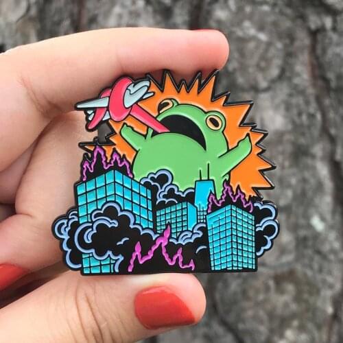 Creative Pop-Enamel Pin Lapel Badges Brooch Funny Fashion Jewelry