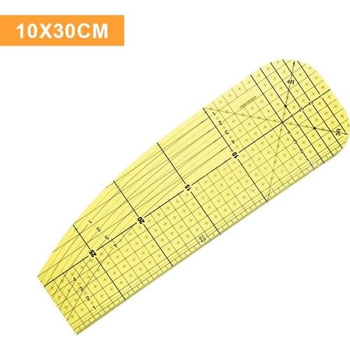20cm/30cm Hot Ironing Measuring Ruler Patchwork Sewing Tools For Clothing Making DIY Supplies Handmade Sewing Accessories