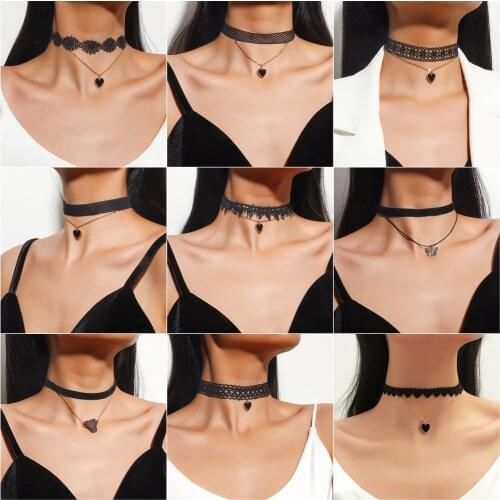 Готические чокеры Modyle China At AliExpress