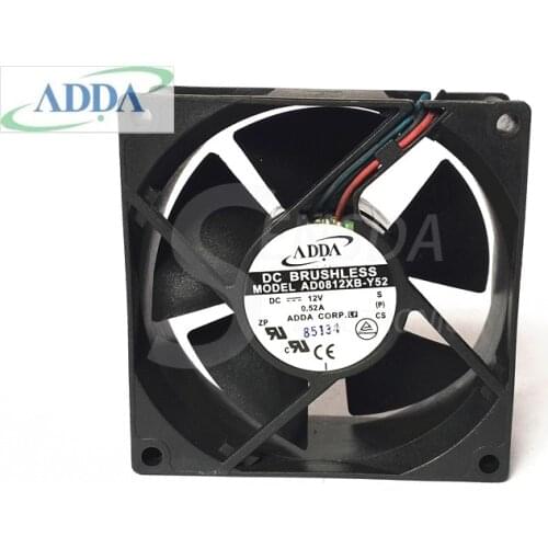 Original FOR ADDA 8032 new wholly original fan AD0812XB-Y52 80*80*32mm 8cm 8mm DC 12V 0.52A