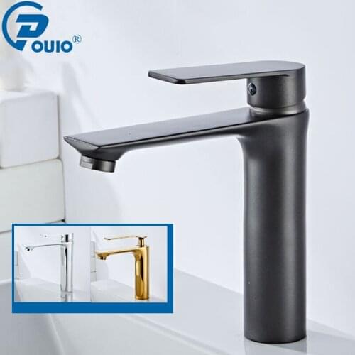 Золотые смесители для ванны OUIO China At AliExpress