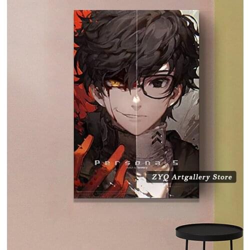 Persona 5 Anime Posters HD Prints Canvas Wall Artwork Painting Modular Modern Home Decoration Living Room