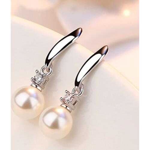 Tassel Imitation Pearl Earrings Soft Beauty Earrings Female Models Korean Version Of Fashion Earrings