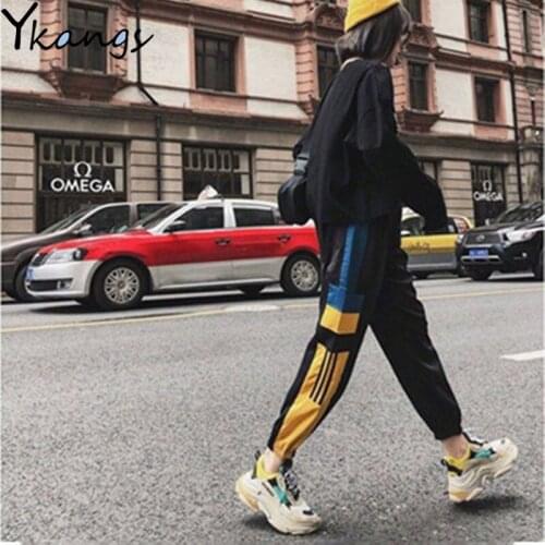 Joggers Women High Waist Loose harajuku Casual Trouser Harem Pants womens sports pants Female Sweatpants streetwear korean