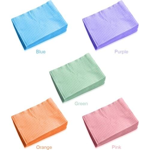 125pcs Disposable Tattoo Table Cloth Anti-Oil Sanitary Bed Sheet Table Mat Film Patient Dental Napkins Beauty Tattoo Accessories