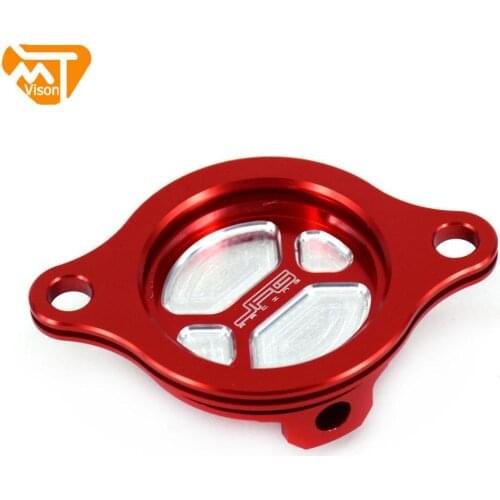 Motorcycle Accessories Aluminum Oil Filter Cover Cap For HONDA CRF450R CRF 450R R 450 2002-2008 CRF450X CRF 450X X 2005-2017