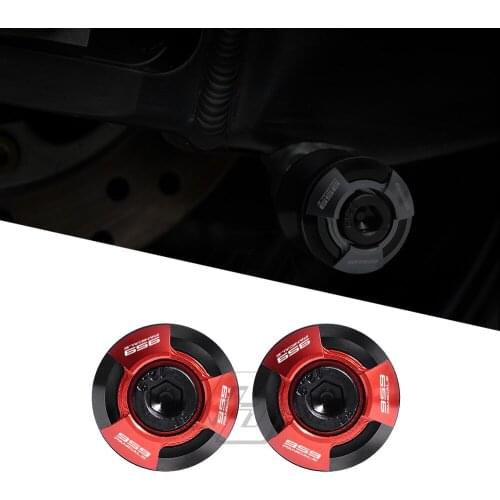 Motorcycle Accessories Swingarm Spools Slider Stand Screws Case for Ducati 959 Panigale 2016 -up