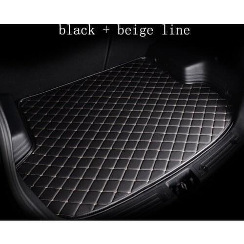 WLMWL Custom leather car trunk mat for Chrysler all medels 300c 300 300m aspen cirrus daytona car cargo liner Car-Styling