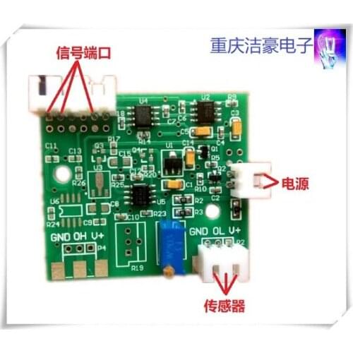 Methane CH4, Flammable Gas (hydrocarbon), Signal Processing Board, Analog Voltage Output