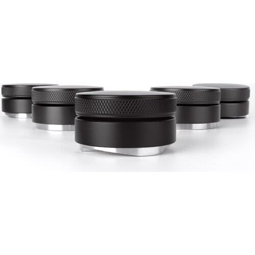 Coffee cloth powder machine One-word three-leaf thread powder machine Stainless steel macaron powder hammer 51mm53mm58mm