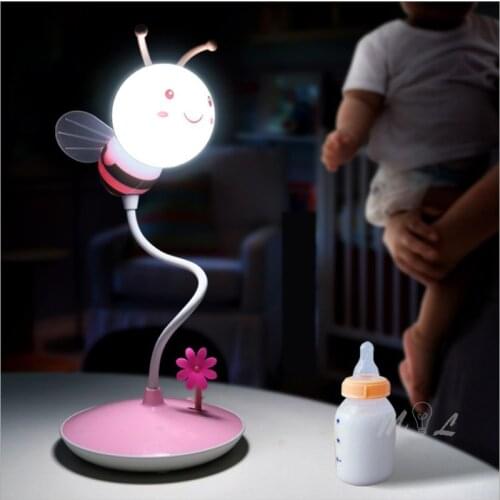 Cartoon Beer Lamp USB Night Light Led for Home Art Deco Beside Lamp Touch Sensor Childrens Night Light Gift Christmas Fixture