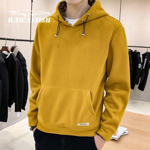 Mens Sweatshirt 2021 New Hoodie Mens Autumn sweatshirt Casual Pullover Loose Korean Trend All-match Top Mens Hoodies