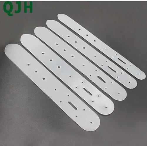 PVC Belt Template DIY Leather Belt Punch Positioning Template Leather Belt Billet Buckle Head End Punching Plastic Template