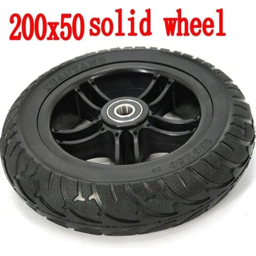 8 inch Wheel Scooter Solid Tire 200x50 Wheel Electric Wheel Hub Non Pneumatic Electric Scooter Tire