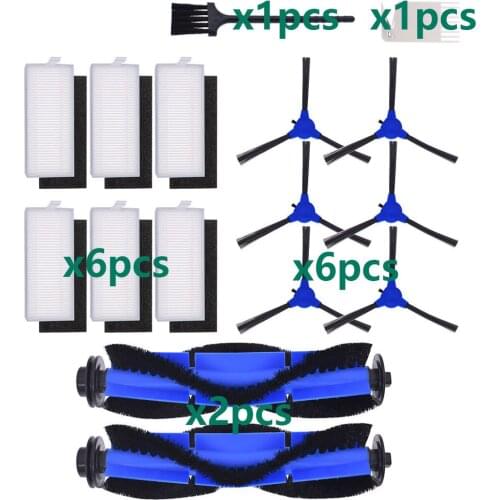Primary Filter Roller Side Brush For Anker Eufy Robovac 11S 30 30C 15C 12 25C 35C Robot Vacuum Cleaner Replacement Accessories