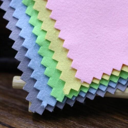 Silver Polishing Cloth with many color to be choice