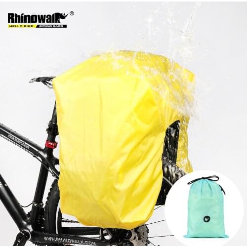 Bike bag rain cover long-distance riding shelf bag tail Packed polyester Luggage protection waterproof