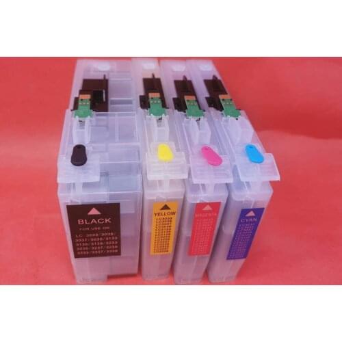 YOTAT Full Refillable ink cartridge LC3333 for Brother DCP-J1100DW/MFCJ1300DW Printer