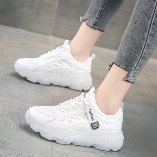 Jelly Womens Ins Fashionable 2021 Spring New Korean Style Platform Platform Sports Casual Shoes