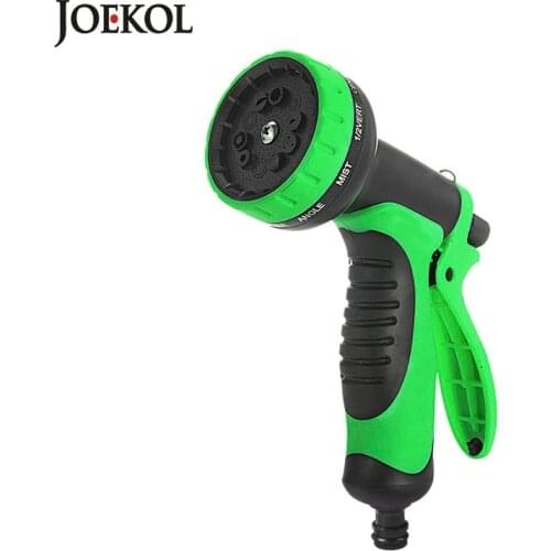 1Pcs 9 In 1 Garden Foam Water Gun Home Multi-function Irrigation Watering Car Cleaning Spray Gun High Pressure Hose Nozzle Tool