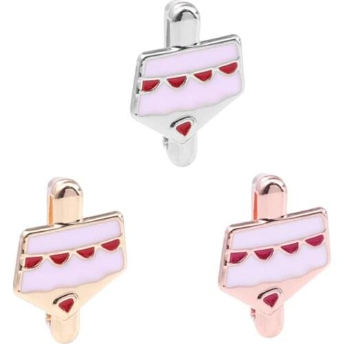 2Pcs/Lot New Fashion Silver Plated Slide Charm Beads DIY 10mm Stainless Steel Mesh Bracelet For Women Brand Jewelry Gift Making