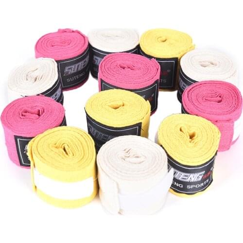 2pcs/pack Hand Wraps 2.5M Length 5cm Width Boxing Hand Wraps Boxing Handwraps For Training Bandages