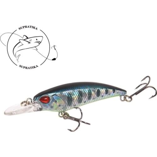 7.5cm /5g Dive Depth 0.3-1.5m Minnow Floating Water Long Tongue Plate Plastic Hard Bait With Hook Wobbler Swimbait Bionic Bait