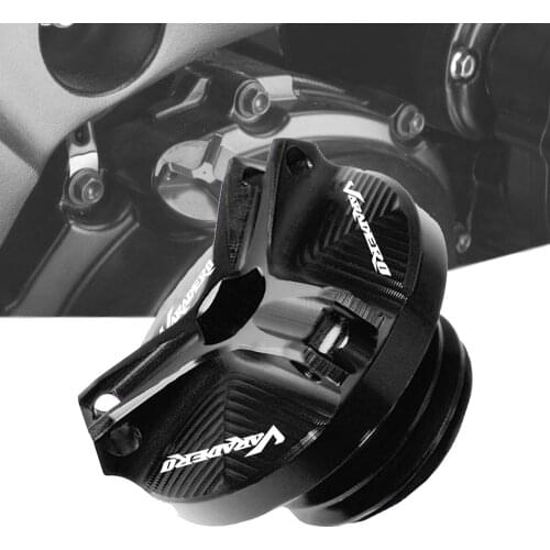 Motorcycle Accessories Engine Oil Cup Plug Cover For Honda XL1000 XL1000V VARADERO M20*25 Motorcoss CNC Aluminum Oil Filler Cap