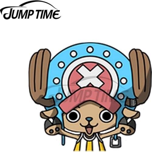 JumpTime 13 x 4.2cm For Chopper Peeker Decal Camper VAN Refrigerator Car Stickers Windows Personality Bumper Vinyl Car Wrap