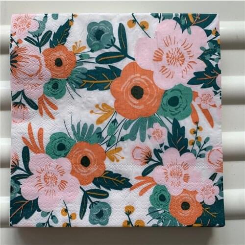 Decoupage table paper napkins elegant tissue vintage towel flower butterfly bird birthday wedding party home beautiful decor 20