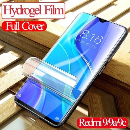 Hydrogel soft Film For xiaomi redmi 9c NFC 9i 9a note 9 pro 9s on redmy redme note9 s redmi9 a c screen protector not Glass