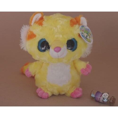 Big Eyes Yellow Tiger Doll Toys Pillow Children Birthday Gifts Plush Animals Cute Girls Present Soft