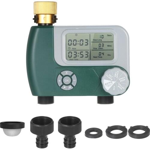 Garden Automatic Water Timer Irrigation Controller System Sprinkler Controller Programmable Valve Hose Faucet Watering Timer