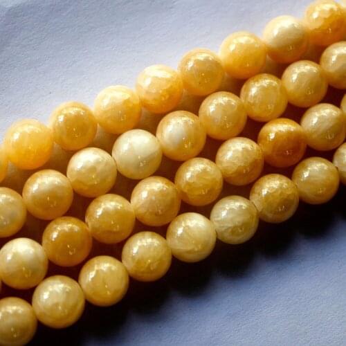 Round Natural Jade Stone Beads For Jewelry Making DIY Bracelet Necklace Material 4/ 6/8/10/12mm Strand 15